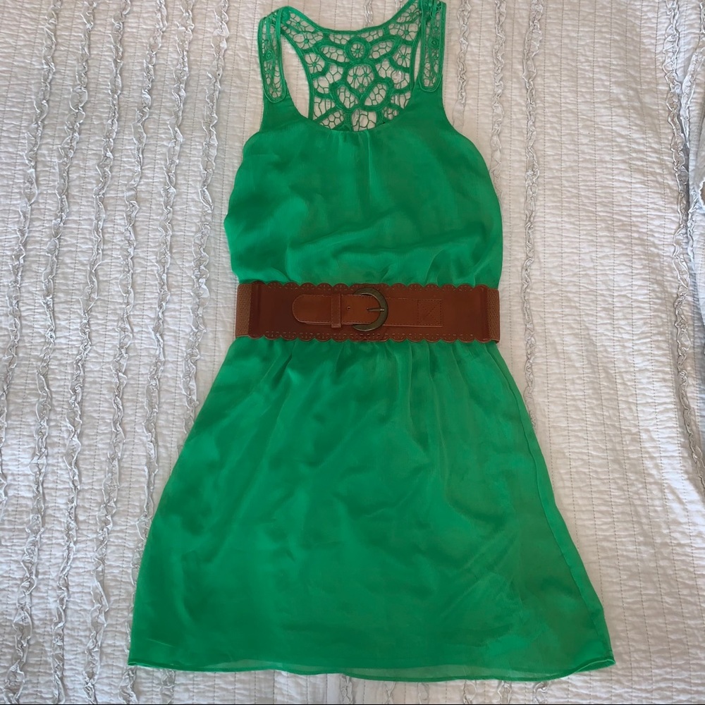 Express Bundle Midi Dress & Belt